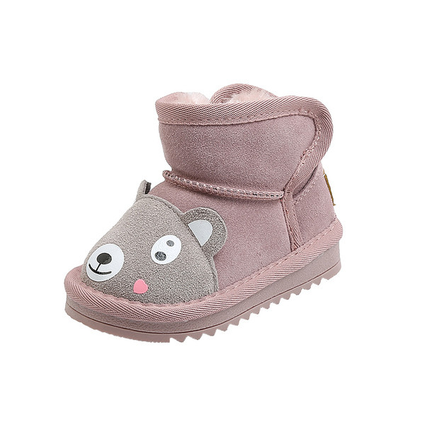 3D elemendi ja pehme voodriga lastesaapad