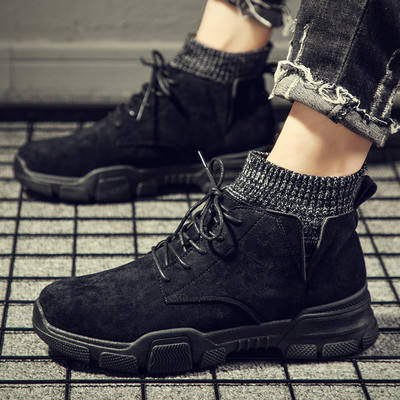 Meeste talvekingad paeltega must, pruun, hall