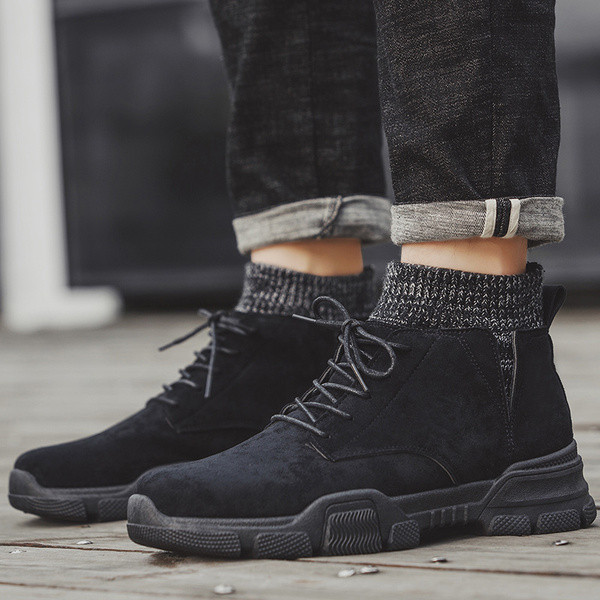 Meeste talvekingad paeltega must, pruun, hall