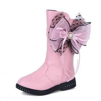 Нов модел детски ботуши с 3D елемент за момичета