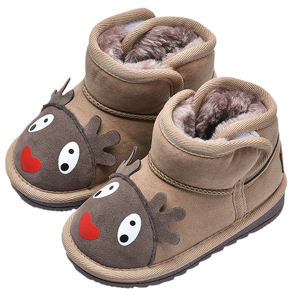 Vaikiški batai mergaitėms plokščiu padu ir 3D elementu