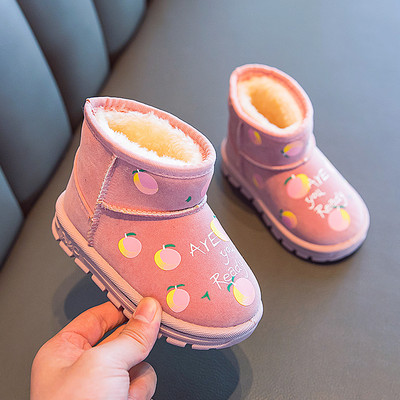 Модерни детски боти с мека подплата и апликация