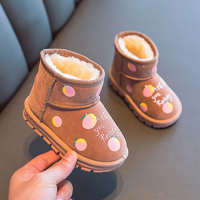 Модерни детски боти с мека подплата и апликация