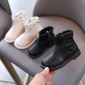 Детски боти от еко кожа с цип