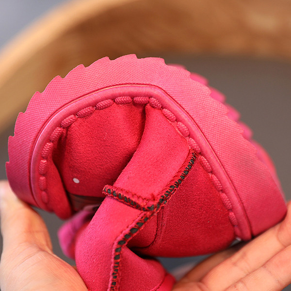 Ежедневни детски ботуши с мека подплата за момичета