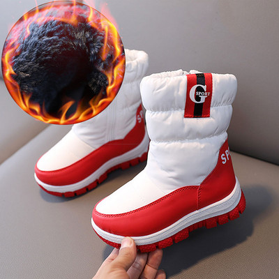 Vaikiški žieminiai batai aukštu padu mergaitėms