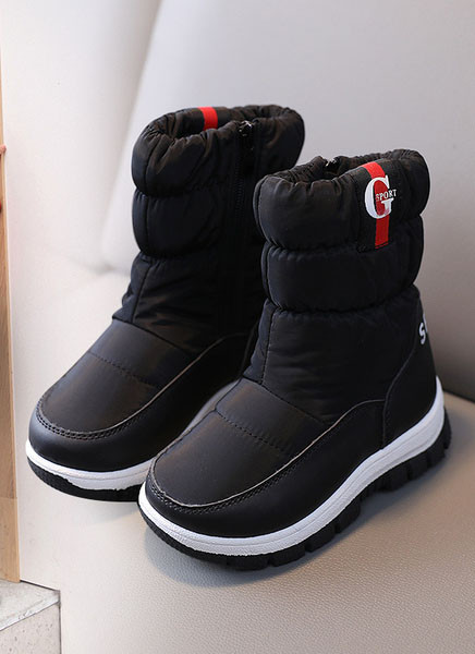 Vaikiški žieminiai batai aukštu padu mergaitėms