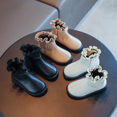 Детски модерни боти за момичета от еко кожа