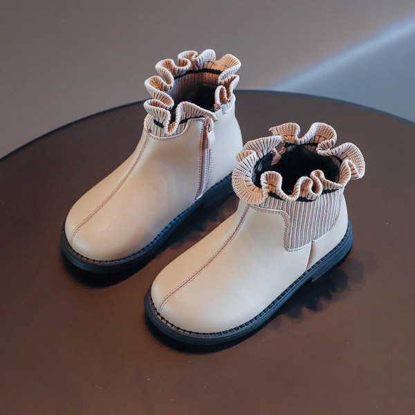 Детски модерни боти за момичета от еко кожа