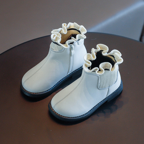 Детски модерни боти за момичета от еко кожа