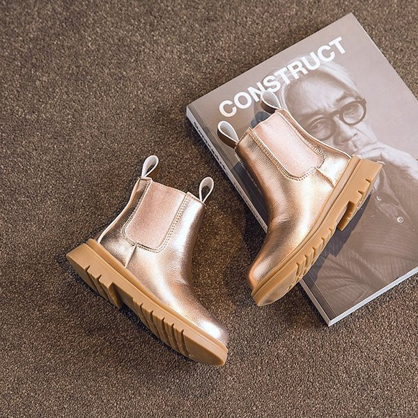 Стилни детски боти с цип за момичета