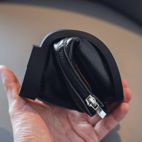 Нов модел детски боти с панделка и цип за момичета