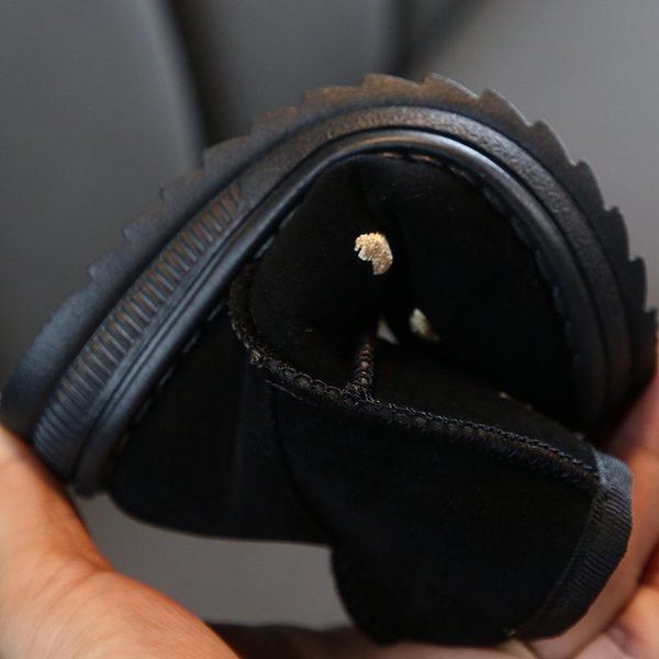 Ежедневни детски топли боти с равна подметка за момичета