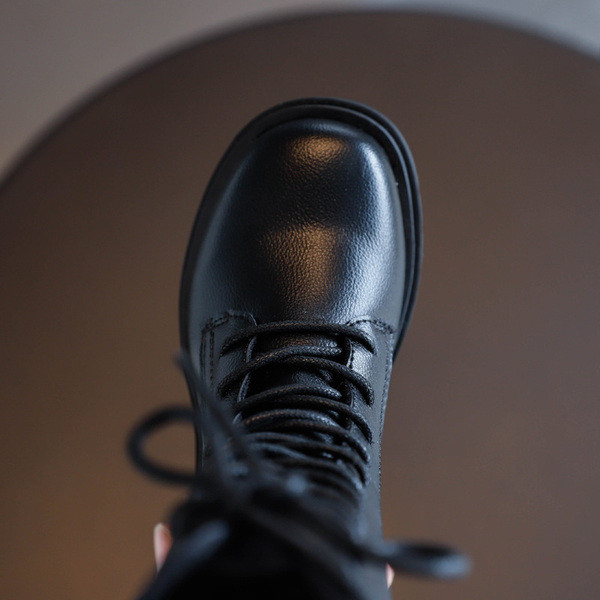 Нов модел детски ботуши с джоб от еко кожа