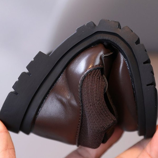 Модерни детски боти с равна подметка за момичета