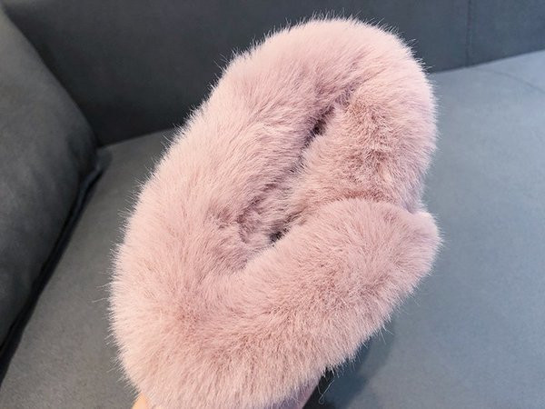 Ежедневни детски ботуши с пух за момичета