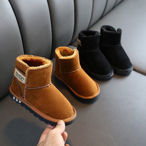 Casual ζεστές χειμερινές μπότες για κορίτσια