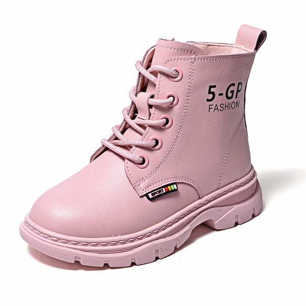 Παιδικές μπότες casual με κορδόνια και ζεστή φόδρα κατάλληλη για κορίτσια - διάφορα μοντέλα