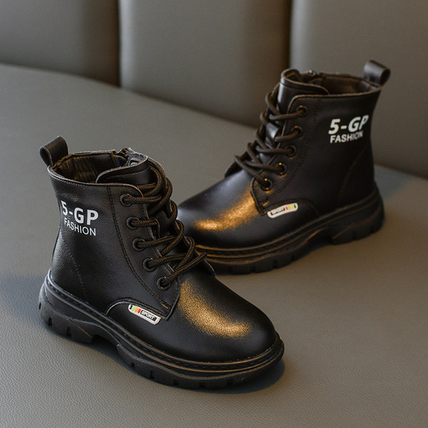 Παιδικές μπότες casual με κορδόνια και ζεστή φόδρα κατάλληλη για κορίτσια - διάφορα μοντέλα