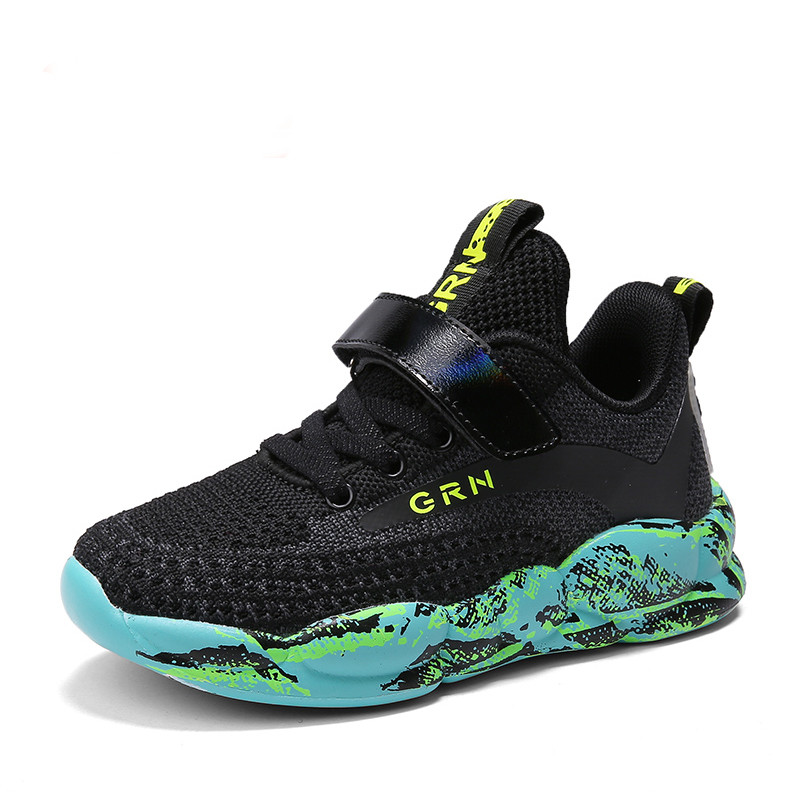 Vaikiški sportbačiai su lipdukais ir kaklaraiščiais mergaitėms ir berniukams