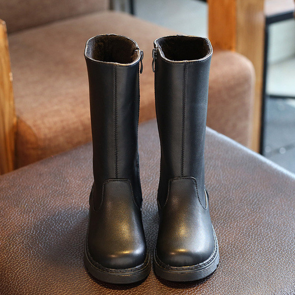 Νέο μοντέλο παιδικές έκο δερμάτινες μπότες  για κορίτσια - κατάλληλα για το χειμώνα