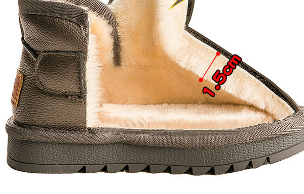 Παιδικές χειμερινές μπότες με ζεστή φόδρα και αγκράφα για κορίτσια