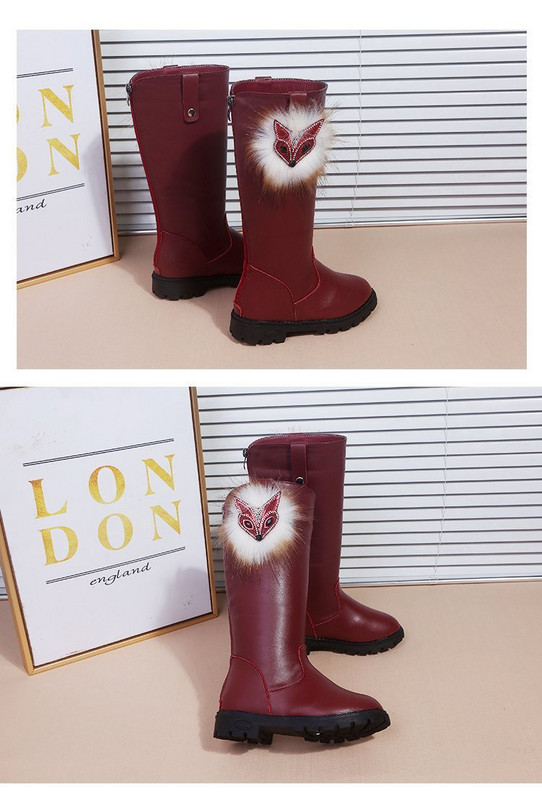 Νέο μοντέλο παιδικές  μπότες  για κορίτσια κατασκευασμένα από έκο δέρμα