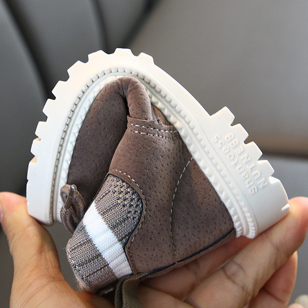 Laisvalaikiai vaikiški batai su šiltu pamušalu mergaitėms ir berniukams