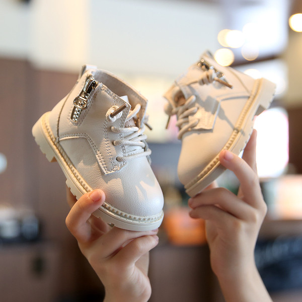 Παιδικές έκο δερμάτινες μπότες για αγόρια και κορίτσια