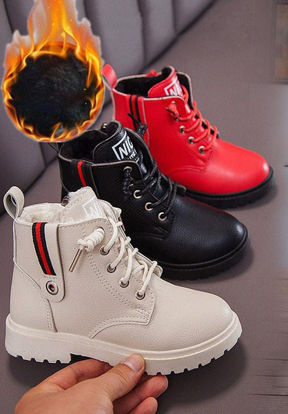 Casual παιδικές μπότες από οικολογικό δέρμα - διάφορα μοντέλα