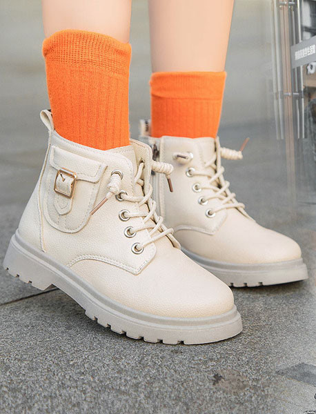 Casual παιδικές μπότες από οικολογικό δέρμα - διάφορα μοντέλα