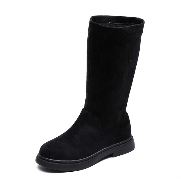 Παιδικές μπότες σουέτ με ή χωρίς μαλακή επένδυση για κορίτσια