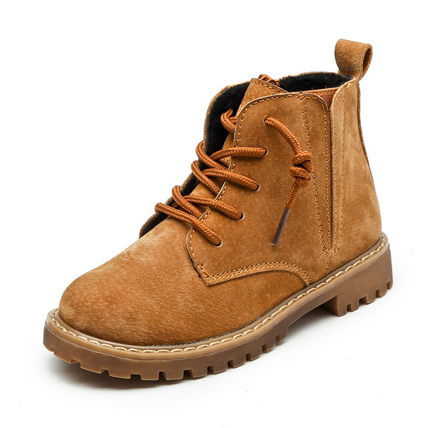 Παιδικές μπότες για κορίτσια με κορδόνια