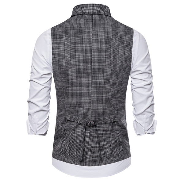 Καθημερινό ανδρικό γιλέκο καρό