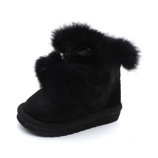 Παιδικές μπότες με κάτω και επίπεδη σόλα