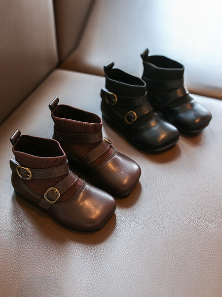 Παιδική κάλτσα μπότες με αγκράφα για κορίτσια