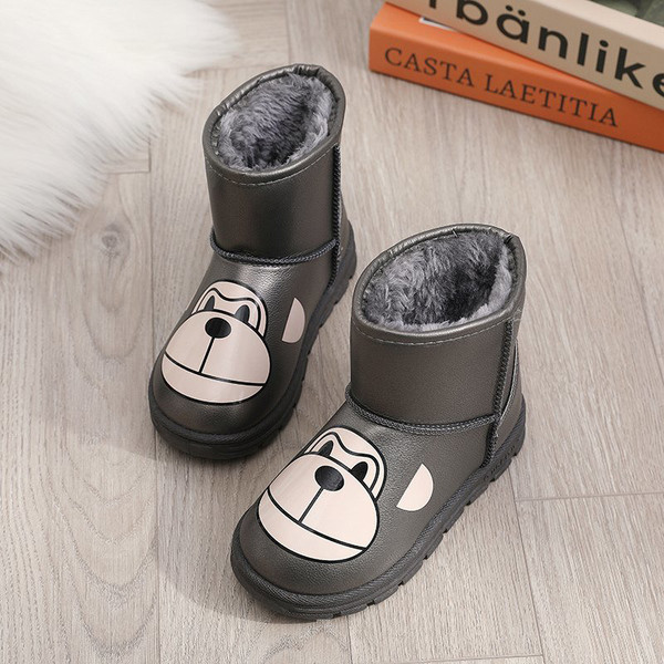 Casual παιδικές μπότες με απλικέ - για κορίτσια και αγόρια