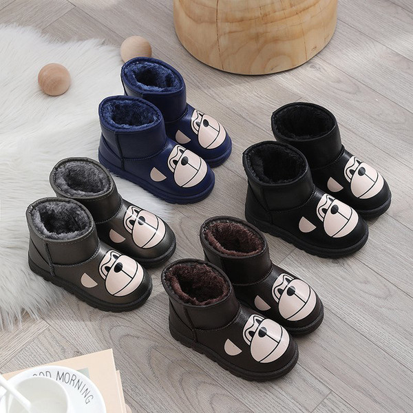 Casual παιδικές μπότες με απλικέ - για κορίτσια και αγόρια