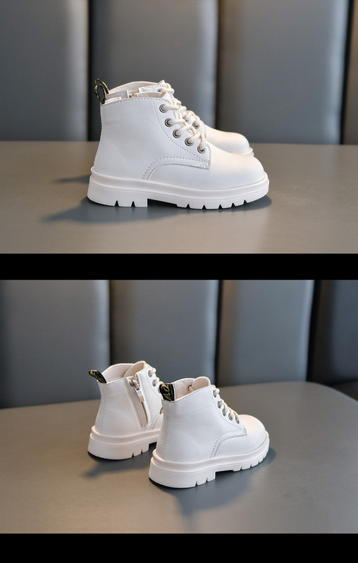 Νέο μοντέλο παιδικές  μπότες  για κορίτσια κατασκευασμένα από έκο δέρμα με κορδόνια