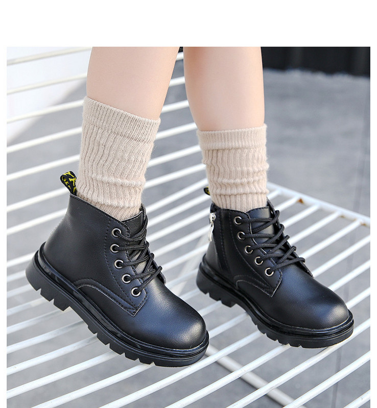 Νέο μοντέλο παιδικές  μπότες  για κορίτσια κατασκευασμένα από έκο δέρμα με κορδόνια