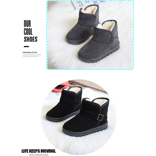 Casual παιδικές μπότες για κορίτσια από οικολογικό σουέτ με μαλακή επένδυση σε τρία μοντέλα