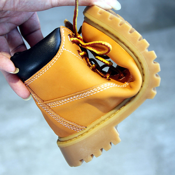 Casual παιδικές έκο δερμάτινες μπότες για κορίτσια και αγόρια