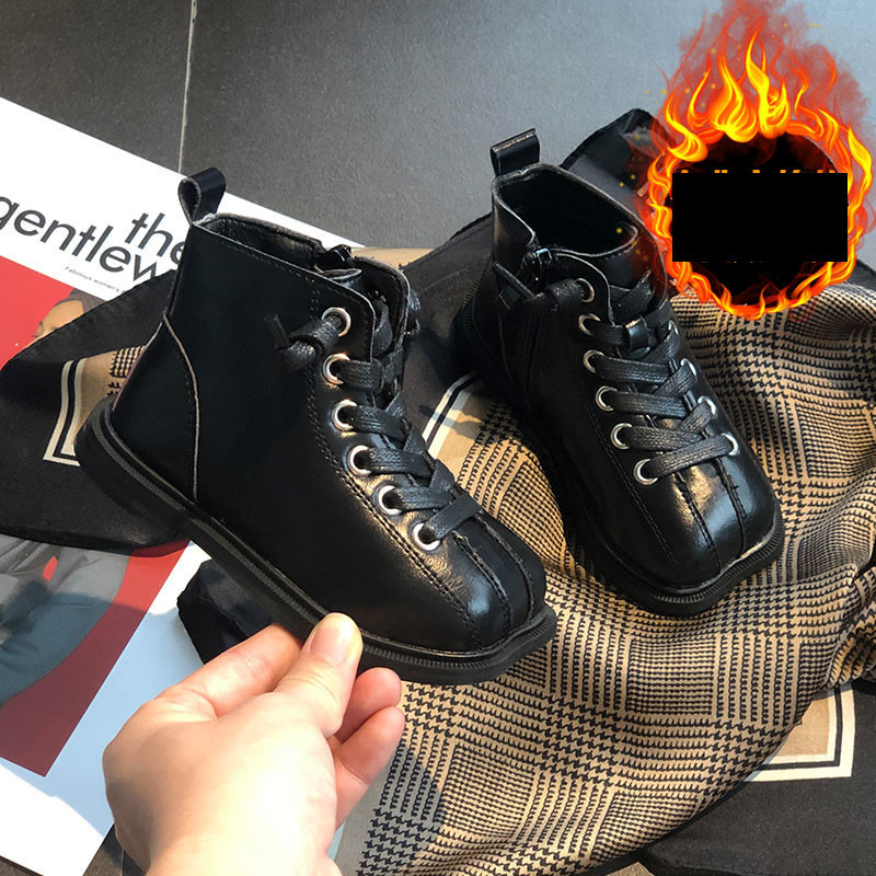 Παιδικές μπότες από οικολογικό δέρμα με ή χωρίς θερμή επένδυση