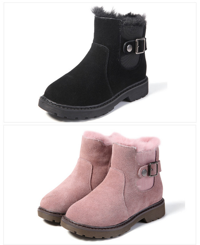 Νέο μοντέλο παιδικές μπότες  με αγκράφα και επένδυση