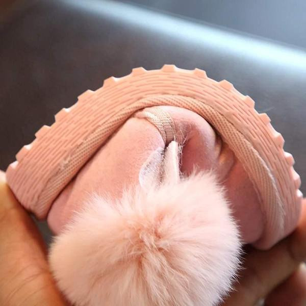 Παιδικές μπότες για κορίτσια από οικολογικό σουέτ με στοιχεία 3D και γούνα