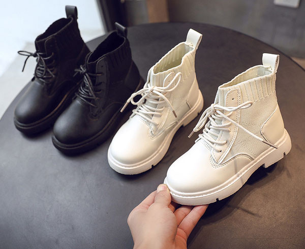 Παιδικές έκο δερμάτινες μπότες με ή χωρίς μαλακή επένδυση για κορίτσια