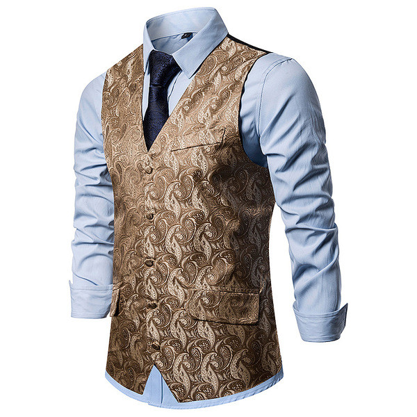 Jelenlegi férfi mellényes modell hímzéssel