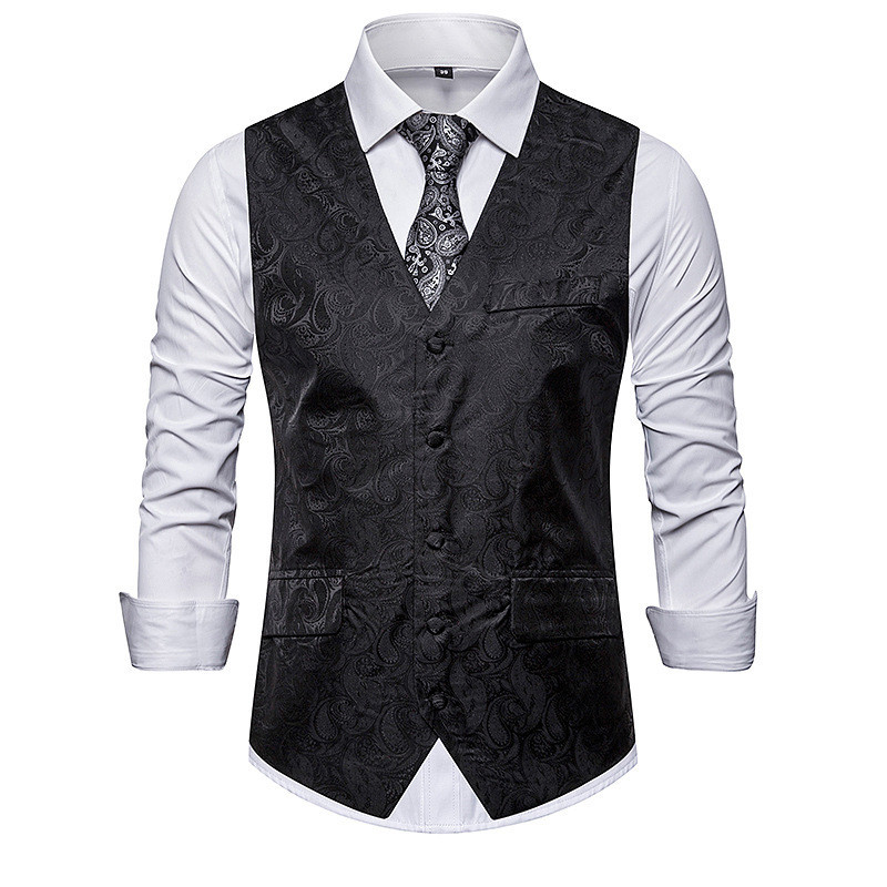 Jelenlegi férfi mellényes modell hímzéssel