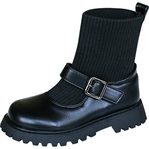 Παιδικές μπότες  κάλτσες με επίπεδη σόλα για κορίτσια