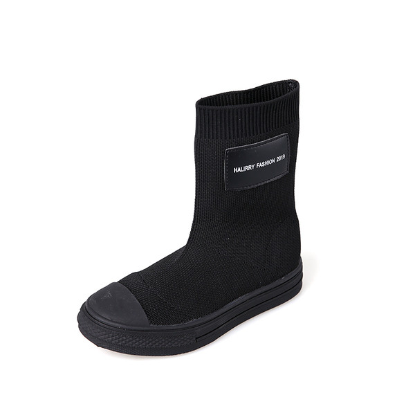 Νέο μοντέλο παιδικές μπότες επίπεδη σόλα για κορίτσια